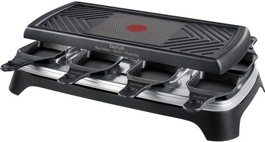 Vorbei! Tefal RE459812 für 56€ - Smart Raclette &amp; Grill-Plancha, 1.350 Watt, inkl. 8 Minipfannen