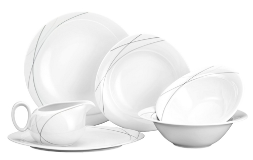 Ab 15:40Uhr: Tafelservice 16-tlg. Trio Highline von Seltmann Weiden für 100€