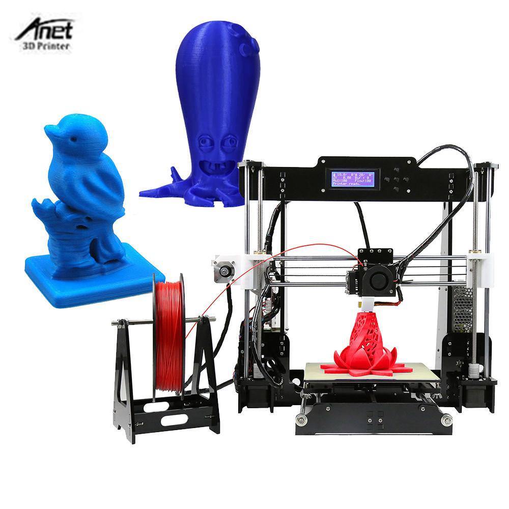 Anet A8 Desktop DIY 3D Drucker neueste Modelle A8