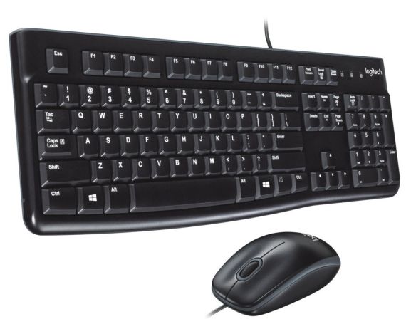 Logitech Desktop MK120 Maus- und Tastaturset für 9€