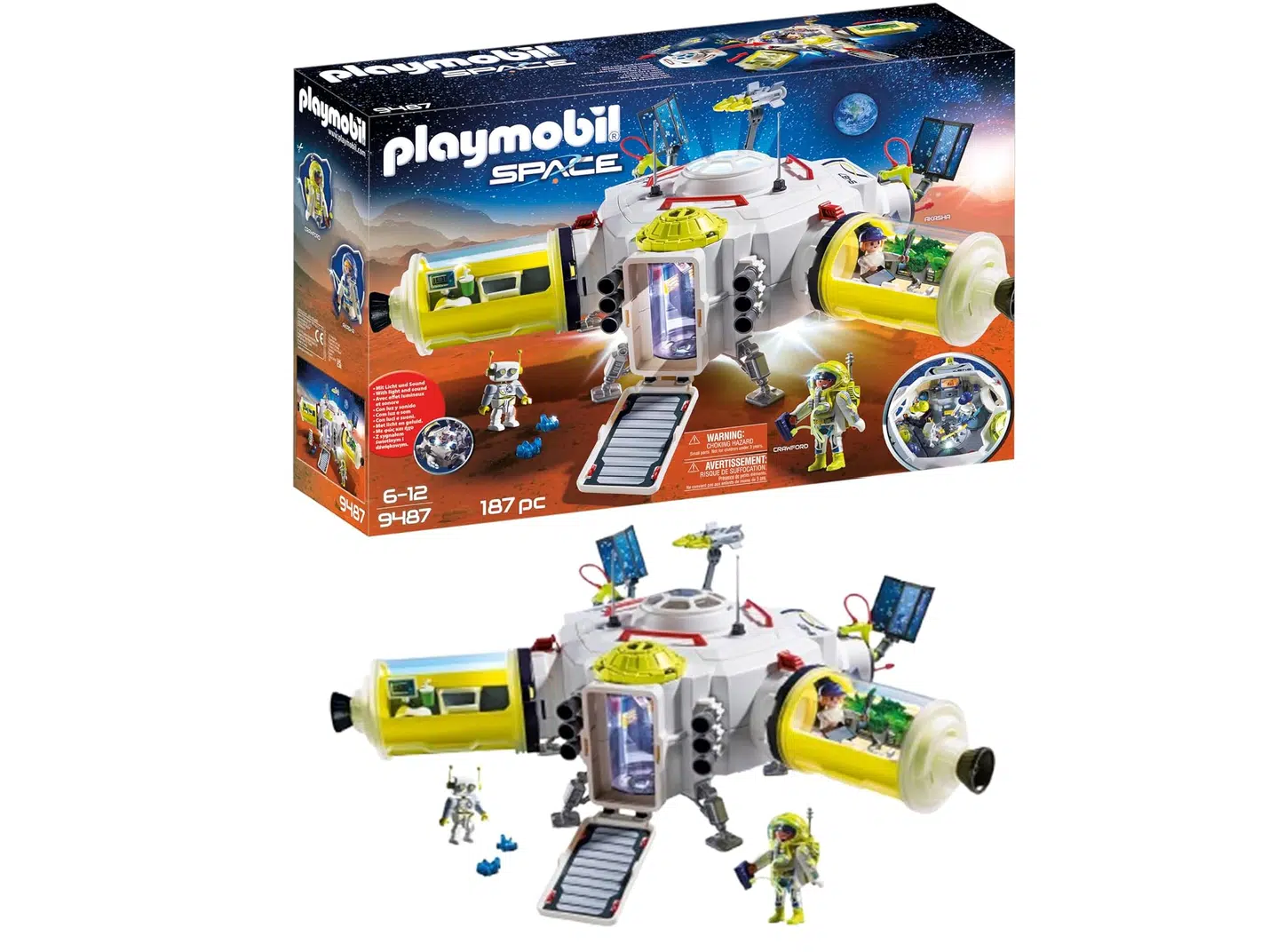 🏷️ PLAYMOBIL Space 9487 – Mars-Station mit Licht &amp; Sound für 89,99 Euro 🚀👨‍🚀