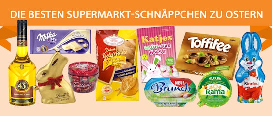 Die besten Supermarkt-Schnäppchen zu Ostern - Süßigkeiten, Getränke und Co.