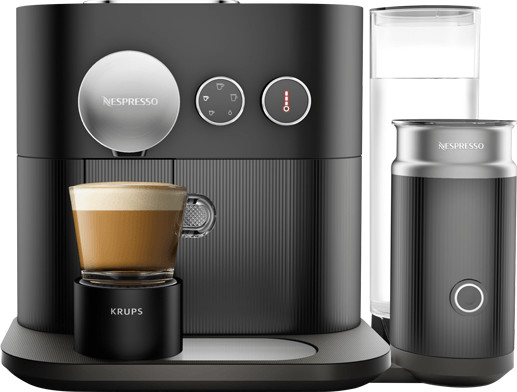 Krups Nespresso XN6018 Expert &amp; Milk für 199€ - Kapsel-Kaffeemaschine mit Milchaufschäumer