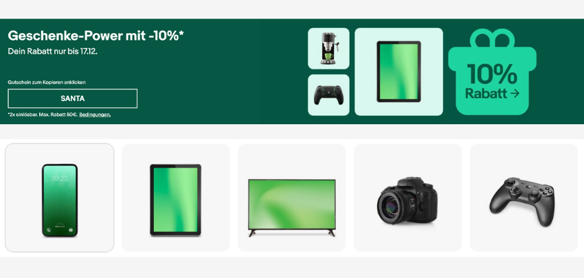 10% eBay Gutschein auf Technik 🤩 - z.B. Reolink ArgusPT für 49€
