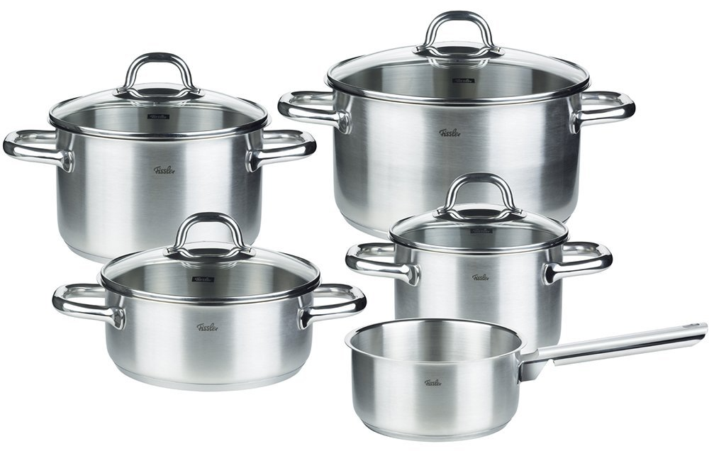 Fissler Korfu für 100€ – 5-teiliges Topfset