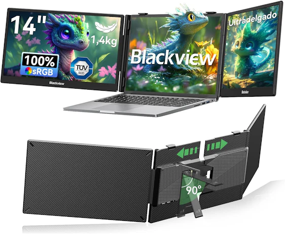 Blackview DCM5 Laptop Bildschirm Erweiterung 14"