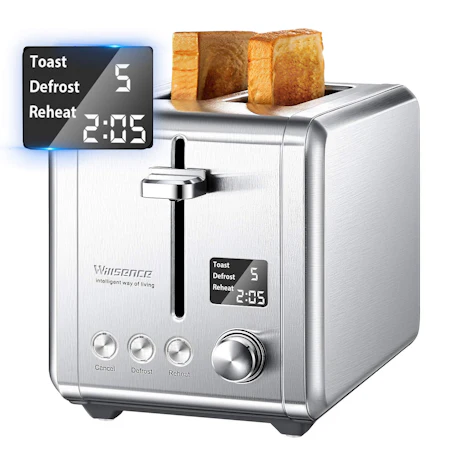 2 Scheiben Toaster, 9 Bräunungssteuerung und Voreingestellten Programmen, 920W