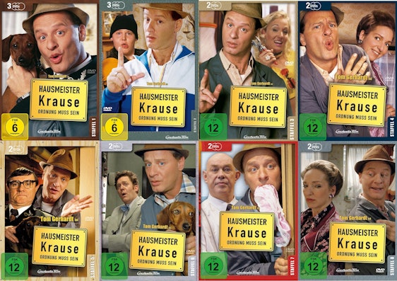 Hausmeister Krause Staffel 1-8 für 59€ - Comedyserie, 18 DVDs
