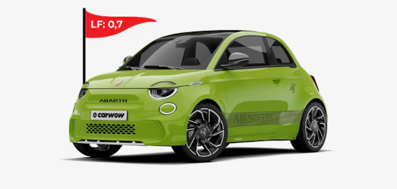 Nur 99€/Monat 🌟 Abarth 500e (155PS) für 99€ mtl. & 1.290€ Bereitstellung - im Privatleasing über 36 Monate, 5tkm im Jahr