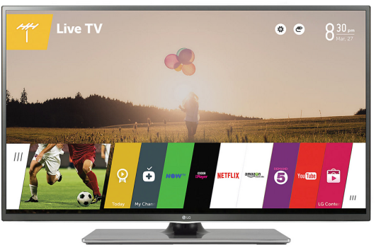 LG 42LF652V für 487€ - 42" LED-Smart-TV mit 3D, WLAN, 100Hz mit 900 PMI, EEK A+