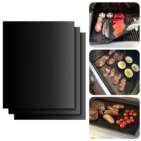 Grillmatte (3er Set) zum Grillen und Backen