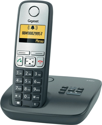 Gigaset A400A für 26€ - DECT-Telefon mit Anrufbeantworter