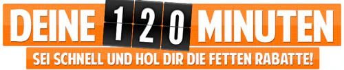 Alle 120 Minuten Schnäppchen bei notebooksbilliger.de