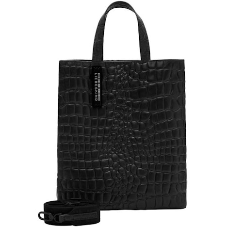 Liebeskind Paper Bag Kroko Tote M black mit 23% Nachlass