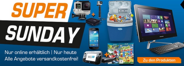 Saturn Super Sunday am 05.07. - Samsung Galaxy S4 mini 8GB deep black für 159€