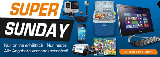 Saturn Super Sunday am 05.07. - Samsung Galaxy S4 mini 8GB deep black für 159€