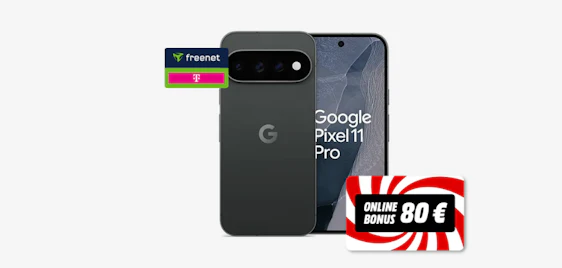 Rechnerisch nur 5€! 📱 Google Pixel 11 Pro mit 25GB 5G-Flat für nur 40€ mtl.