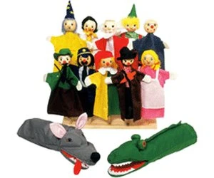 KNALLER! 12 Teiliges Goki Handpuppen-Set (SO350) für nur 3,99 EUR