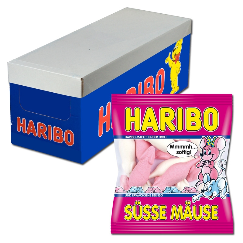 Vorbei! 4 Kilo Haribo Süsse Mäuse für nur 6,99 EUR inkl. Versand [20 x 200G]