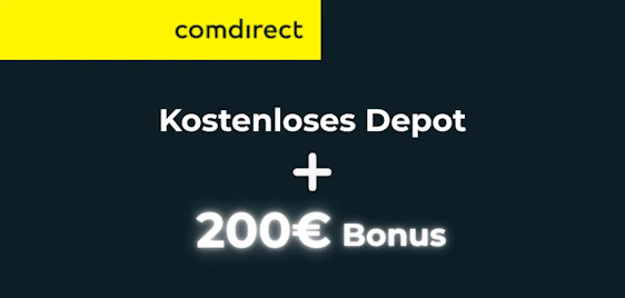 Nur noch HEUTE ⏰ 200€ Prämie fürs comdirect Depot ✅ KEIN Trade nötig