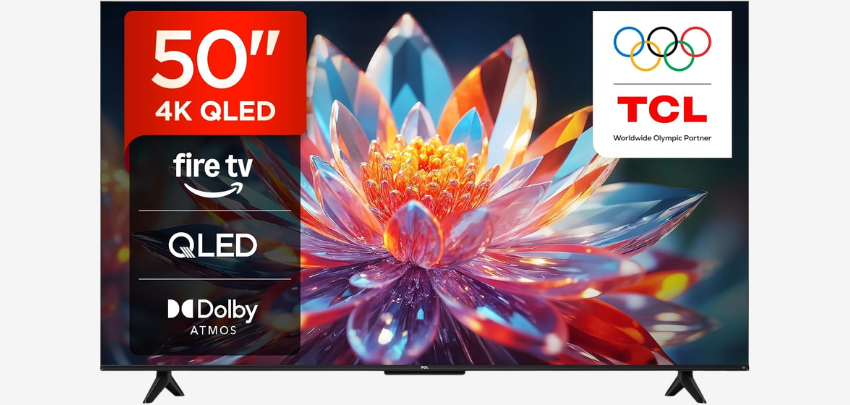 Kino-Feeling für euer Wohnzimmer! 📺 TCL 50T6C 50″ QLED 4K UHD Fernseher für 259€ 🍿