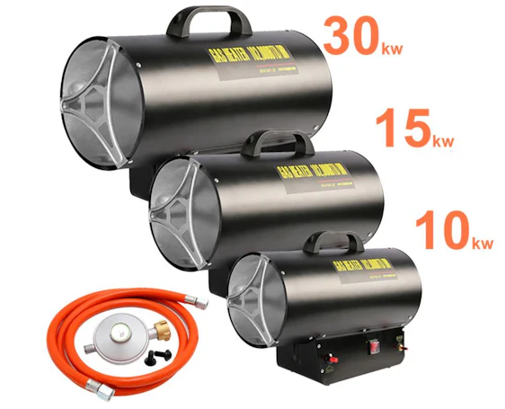 15KW Gasheizgebläse, 380*190*305 mm Gasheizer