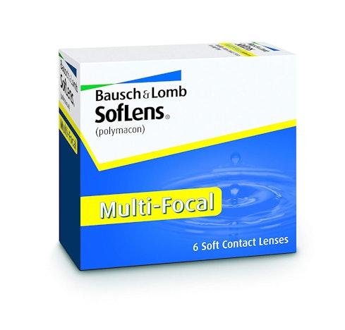 Bausch & Lomb SofLens Multi-Focal Monatslinsen weich, 6er Pack