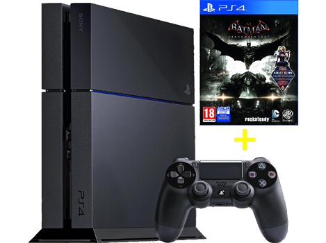 Sony PlayStation 4 500GB + Batman: Arkham Knight für 313€ - bei Media Markt Österreich