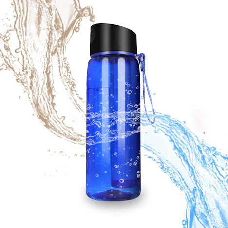 Dreistufige Filtrierbare Wasserflasche für 5,99€