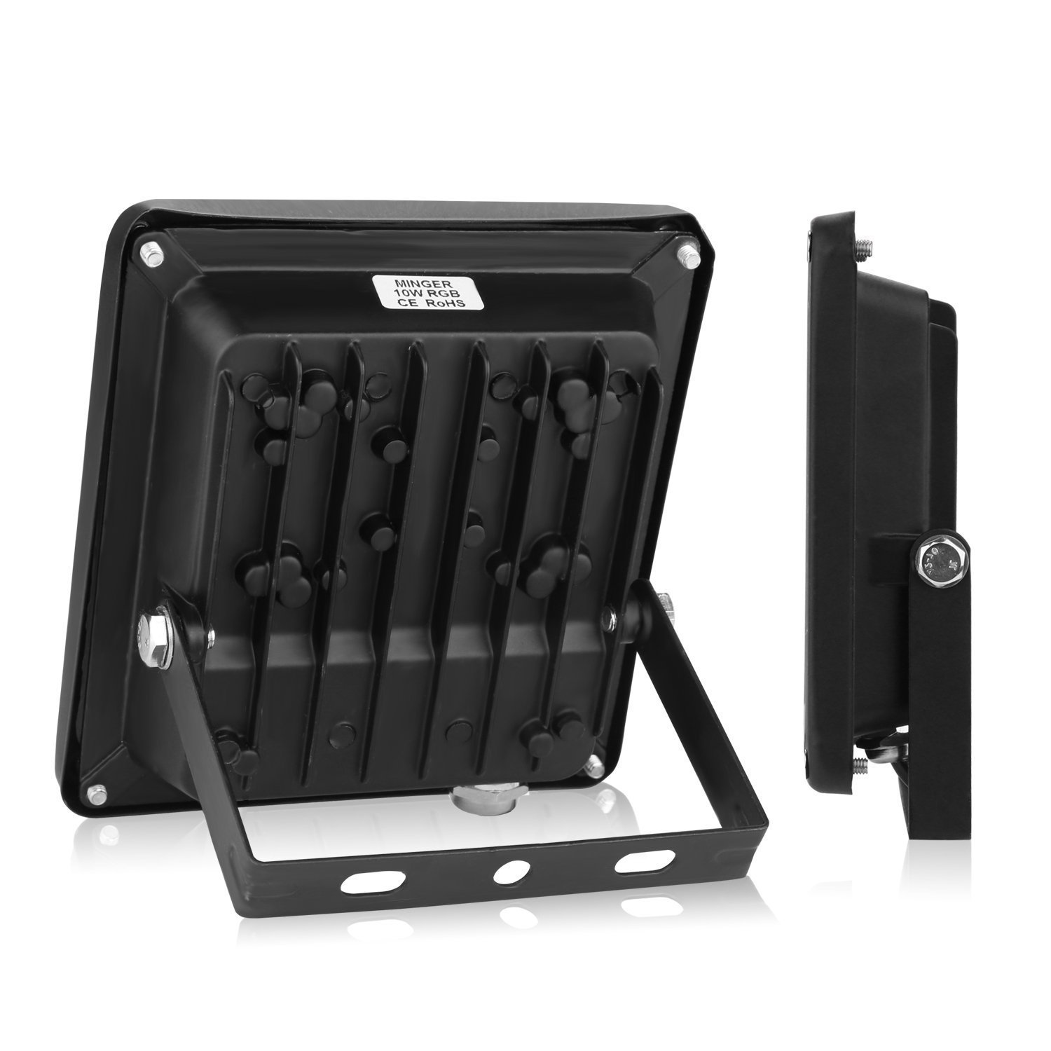 10W Strahler Außen Mit 24 Tasten Fernbedienung, 16 Farbwechsel, Wasserdicht IP66
