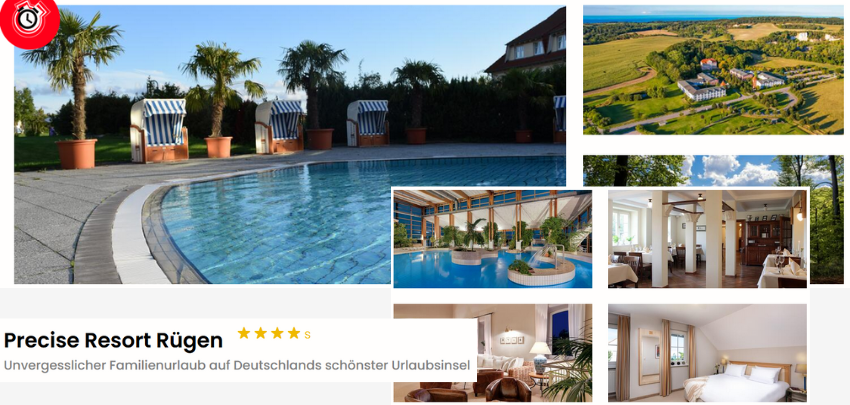 Deutschlands schönste Urlaubsinsel!🏝️ 2 Nächte Precise Resort Rügen für 119€ - Familienurlaub inkl. Frühstück