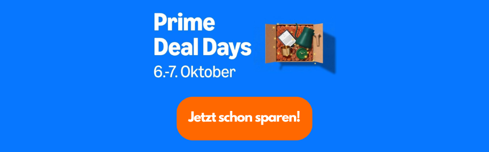 Prime Deal Days Ankündigung