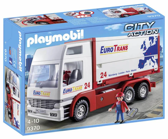 Playmobil 9370 Euro Trans Truck für 21 EUR