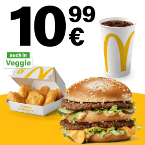 McDonalds Gutscheine Big Mac Menu