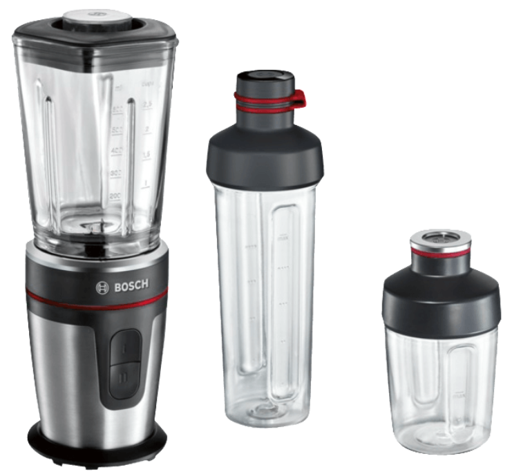 Bosch MMBM7G3M Standmixer für 46€ - 350 Watt, 0,6L Glasbehälter , 0,2L To-Go-Becher