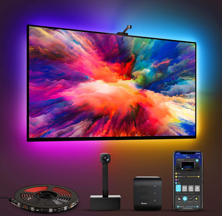Govee Immersion für 49€ - TV-Hintergrundbeleuchtung für 55-65", mit 4 LED-Streifen &amp; Kamera