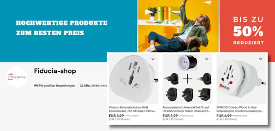 50% Rabatt auf Reiseadapter bei eBay 🔌