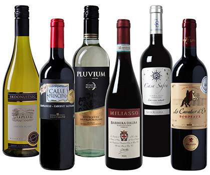 Weinpaket “Luxus Wein II” mit 6 Flaschen bei Weinvorteil für 20€ durch Gutscheincode