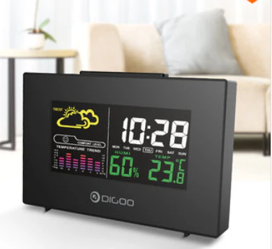 Wetterstation mit Thermometer und Hygrometer