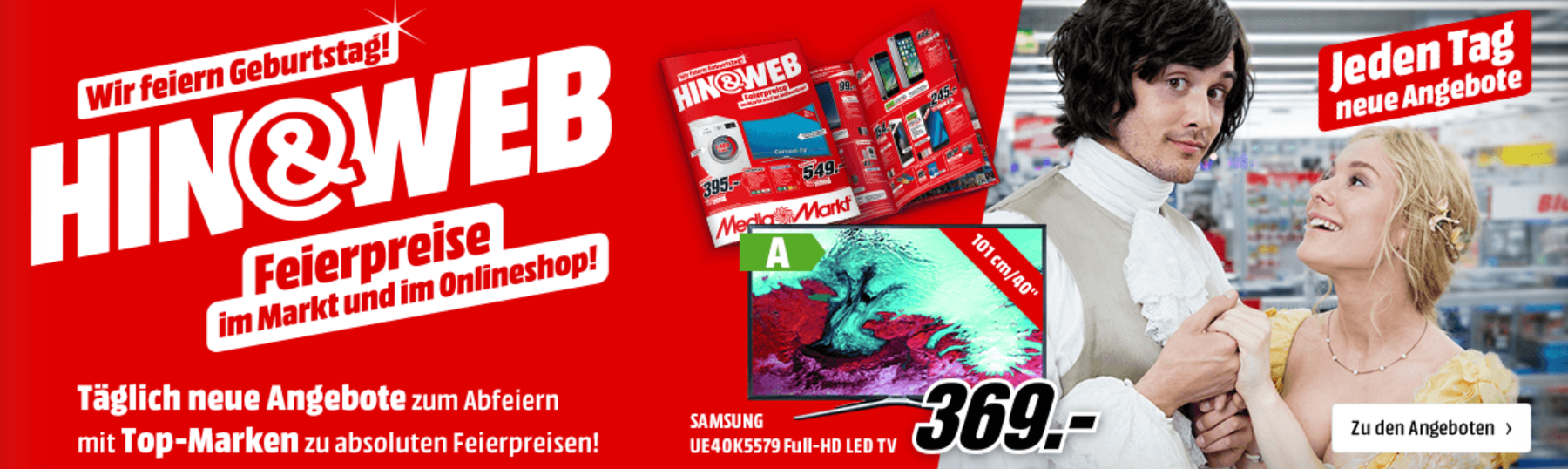 Hin und web! Media Markt Feierpreise: Aktuelle Highlights im Überblick