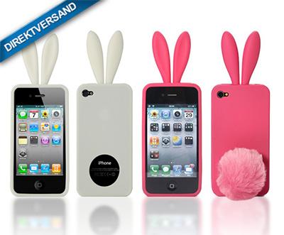 iPhone im Hasenkostüm