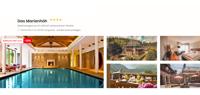 Das Marienhöh Kloster-Hotel für 87 € p.P. - Wellness-Auszeit im stilvoll restaurierten Kloster 🌿✨