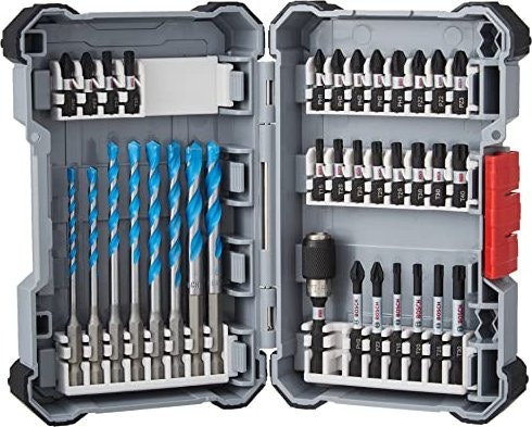 Bosch Impact Control Multi Construction Bohrer- & Bit-Set (35-tlg.) für 30€ - Bits, Bohrer, Steckschlüssel aus Stahl