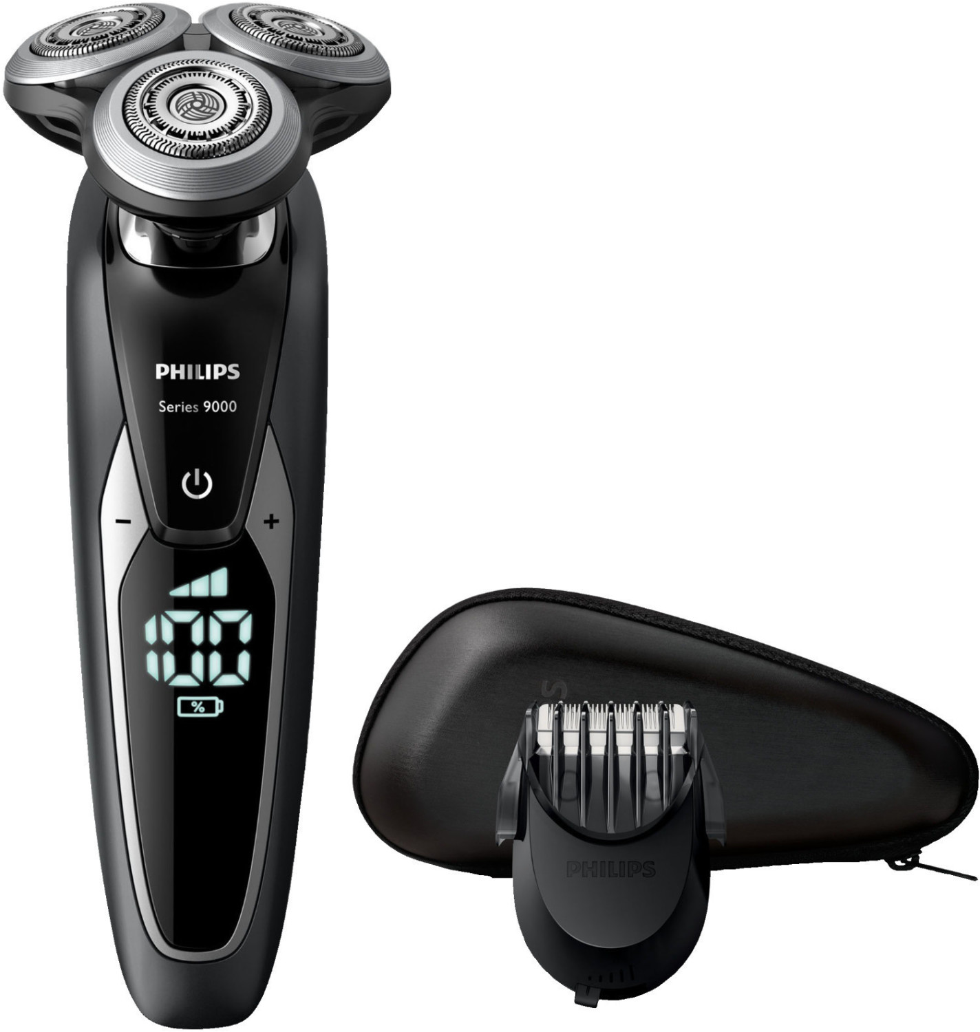 Philips Series 9000 (S9721/41) für 154€ - Nass- und Trockenrasierer inkl. Bartstyler