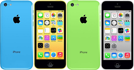 iPhone 5c 16GB B-Ware in verschiedenen Farben für 369€ *UPDATE*