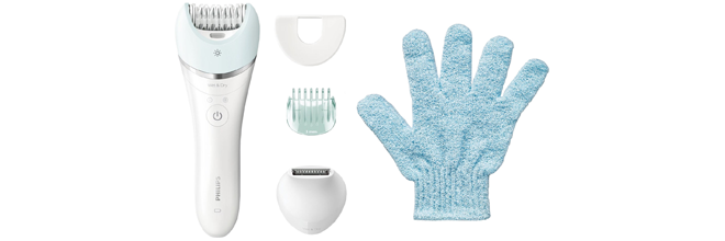 Philips BRE 611/00 Satinelle Advanced für 30€ - Epilierer, Haarentferner &amp; 4 Zubehörteile