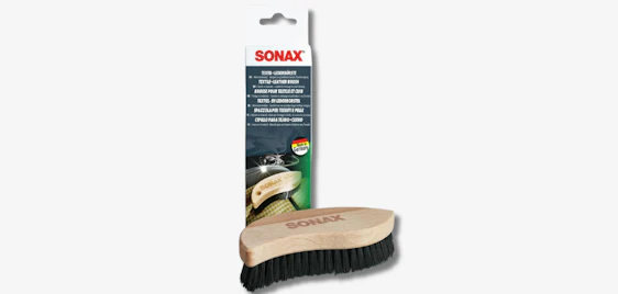 Sonax Textil- & Lederbürste für 6€ - Trocken- und Feuchtreinigung von Textilien & Glattleder-Oberflächen