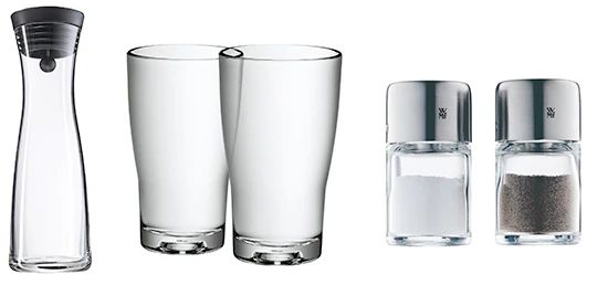 20% Rabatt auf ausgewählte Glasartikel von WMF
