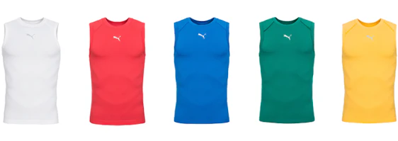 Puma Pro Vent Baselayer für 12€ - ärmelloses Funktions-Shirt in versch. Farben