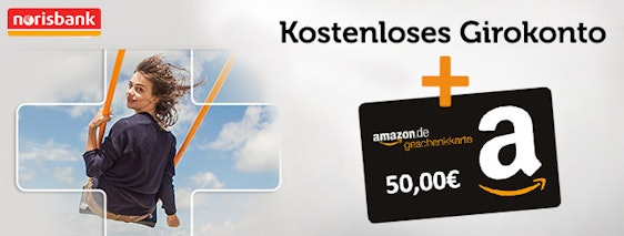 Norisbank Girokonto mit 50€ Prämie - dauerhaft kostenlos und inkl. Kreditkarte *UPDATE2*